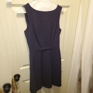 H&M dark NAVY blue dress NWOT